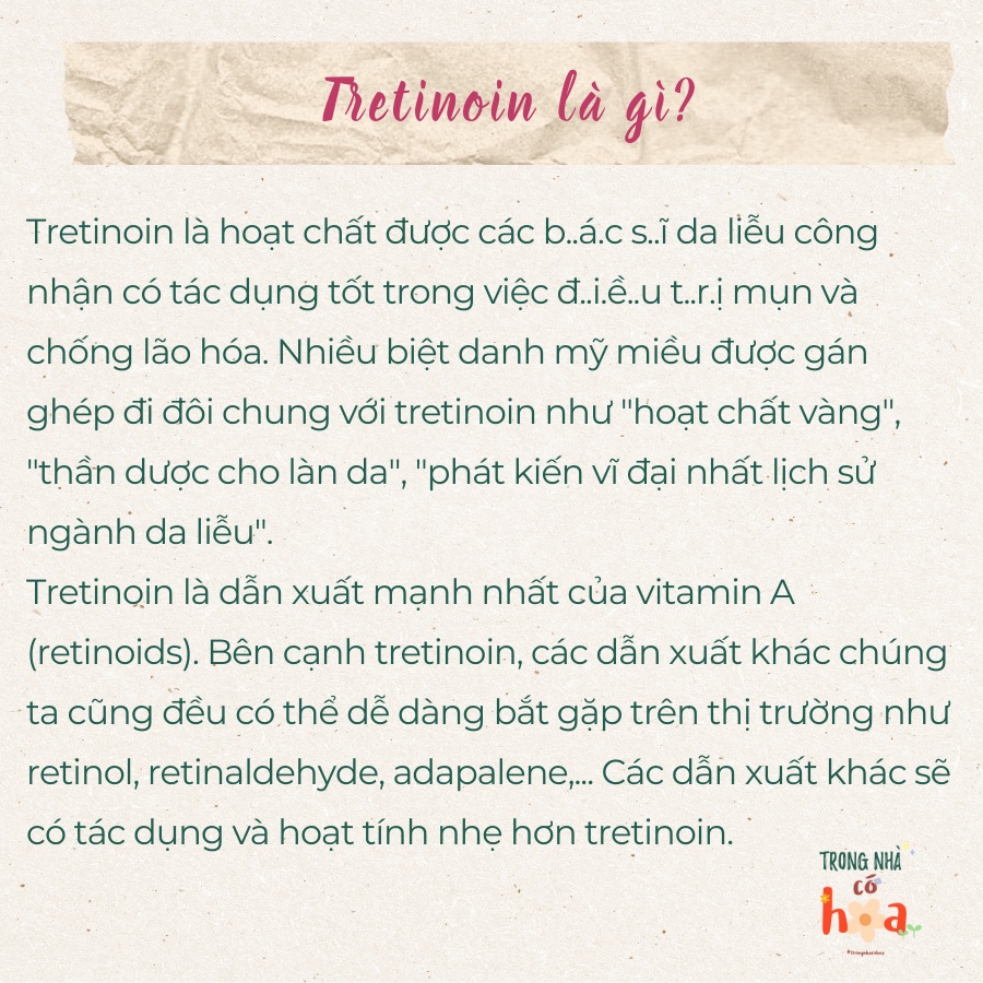 Combo dưỡng sáng da, mờ thâm, giảm mụn hiệu quả, chống lão hóa, mờ nhăn Azelaic Acid gel + Tretinoin Cream Tím 0.025%
