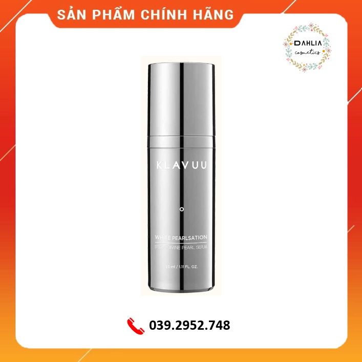 Tinh chất ngọc trai dưỡng trắng da KLAVUU White Pearlsation Serum 33ml