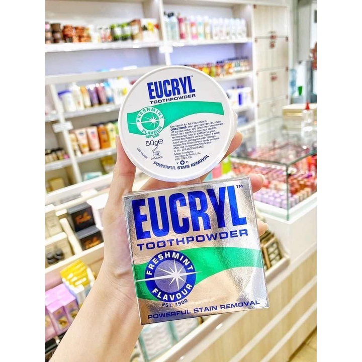 BỘT TẨY TRẮNG RĂNG EUCRYL