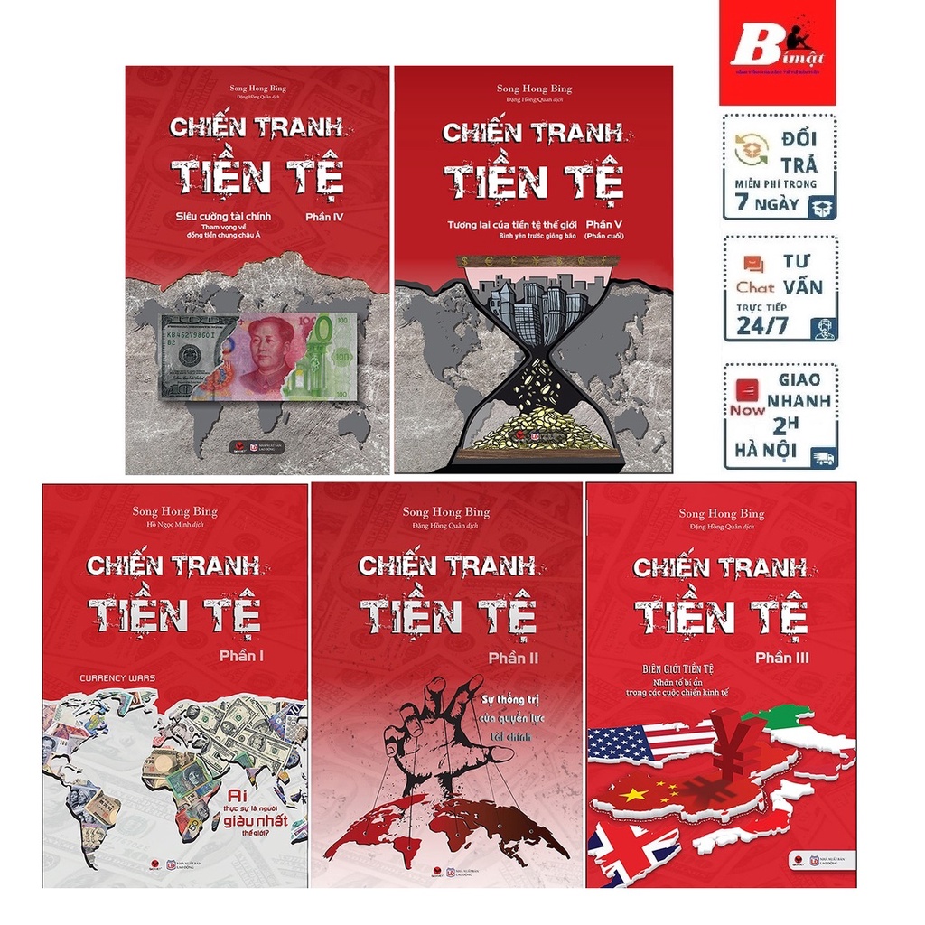 Sách - Chiến Tranh Tiền Tệ ( Các Tập Lẻ Tùy Chọn ) Tặng kèm Bookmark