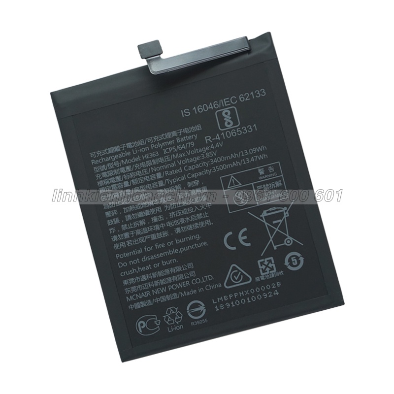 Pin điện thoại Nokia 8.1 TA-1119 Zin