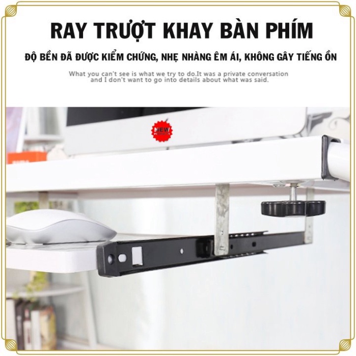 Bàn làm việc,Bàn học di động nâng hạ cao thấp có ngăn kéo mặt gỗ cao cấp khung thép chịu lực,kích thước 120*45cm | BigBuy360 - bigbuy360.vn