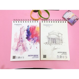 Sổ vẽ chì takeyo a6/a5/a4/a3 -sketchbook