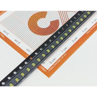 Led 0805 white - màu vàng sáng trắng