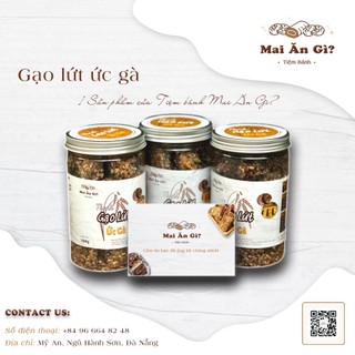 Thanh gạo lứt ức gà 250g giòn, thơm, nhiều dinh dưỡng