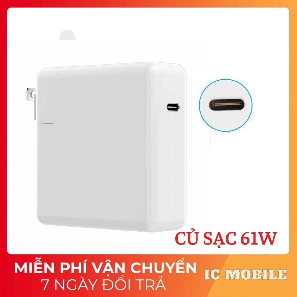 Sạc USB  C,Sạc laptop táo USB-C  30w/61w/87w ,Dây sạc laptop táo 2 đầu type c dùng cho điện thoại,laptop