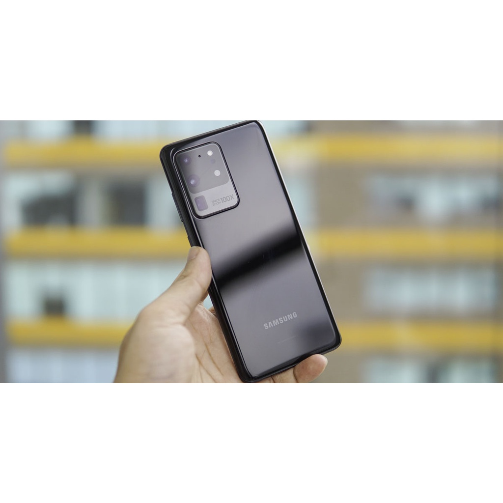 Điện Thoại Samsung Galaxy S20 Ultra 5G mỹ 2 sim 12/128GB Zin áp , màn Không ám , Playmobile