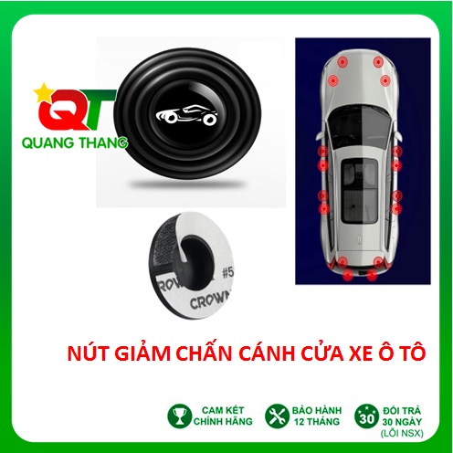 Nút Giảm Chấn Ô Tô, Giảm Lực Đóng Cửa Xe Ô Tô, Miếng Dán Chống Sốc - Bảo Vệ Xe | BigBuy360 - bigbuy360.vn