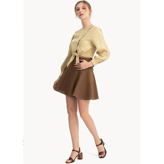 MARC FASHION Váy A diễu nổi rã hông BAJH042020