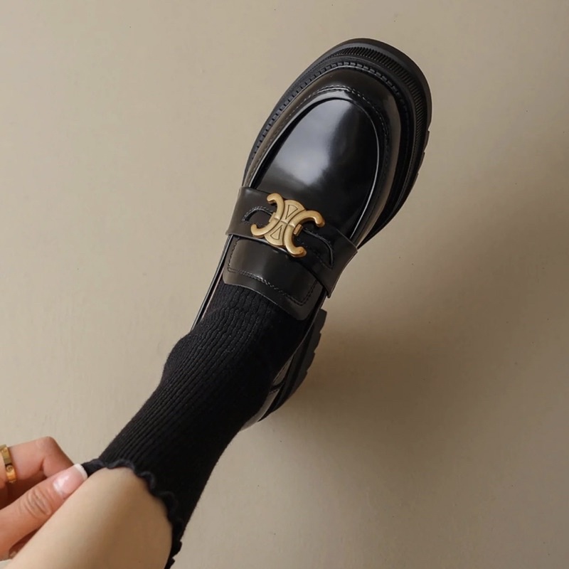 Giày Loafer Khuy Vàng - Coishoes