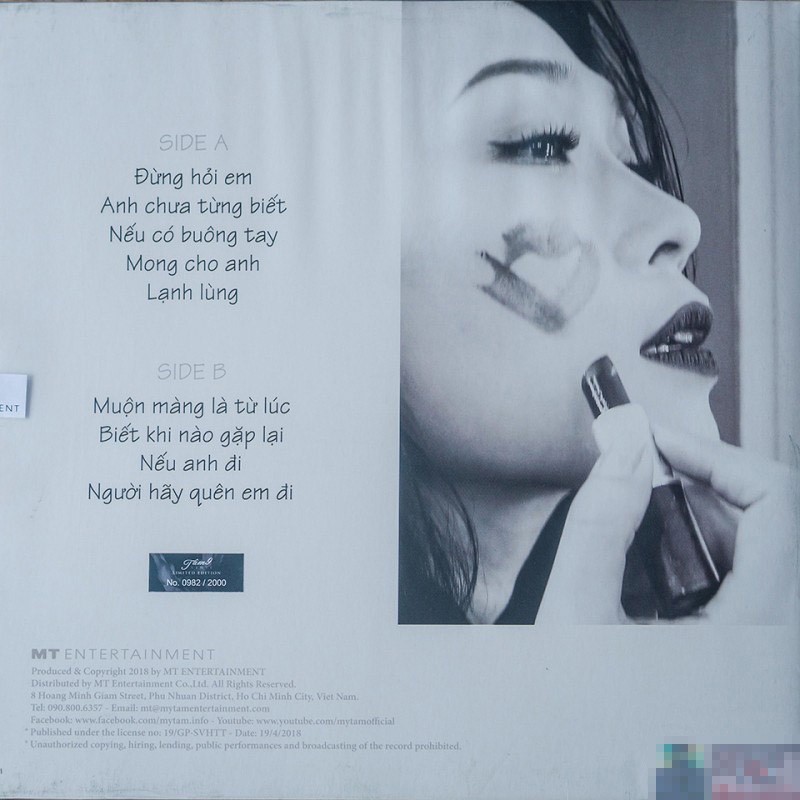 Đĩa than Mỹ Tâm-Tâm9