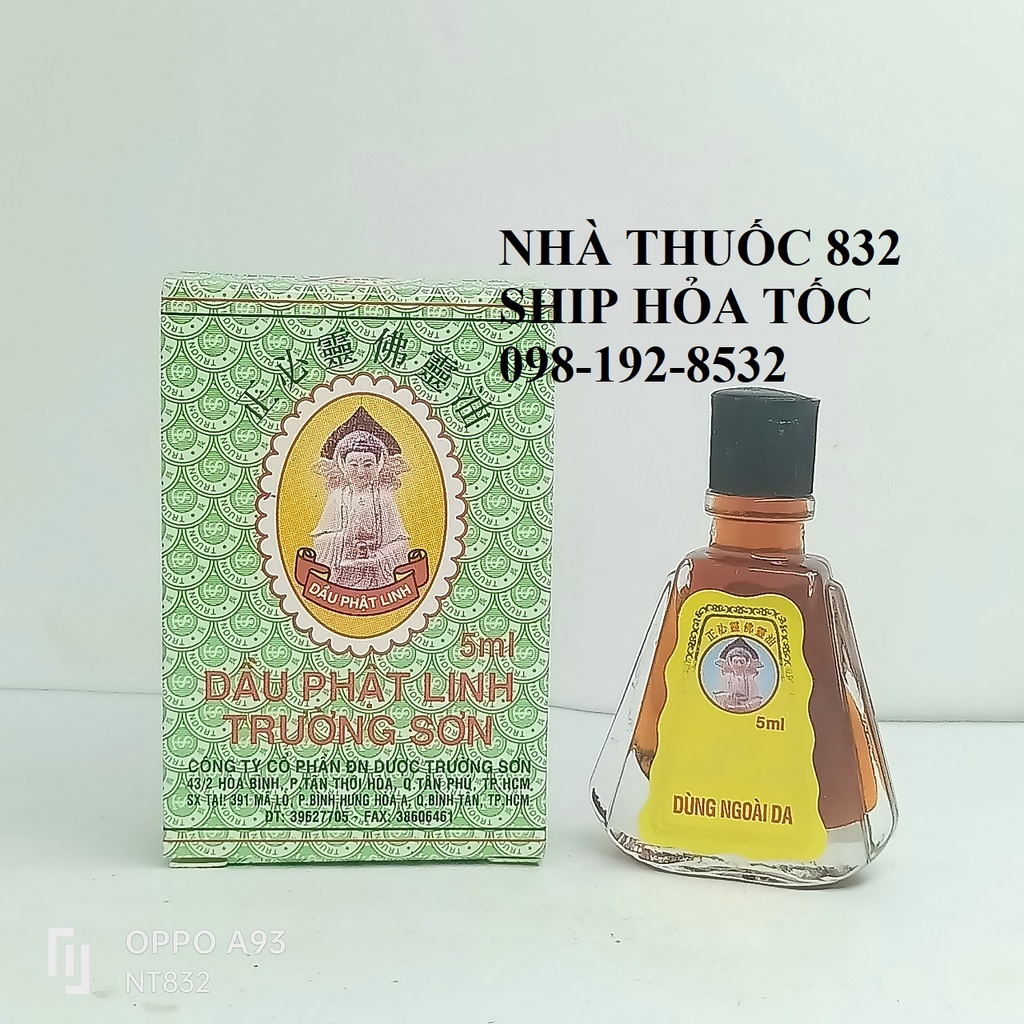 Dầu Phật Linh Trường sơn lọ 5ml