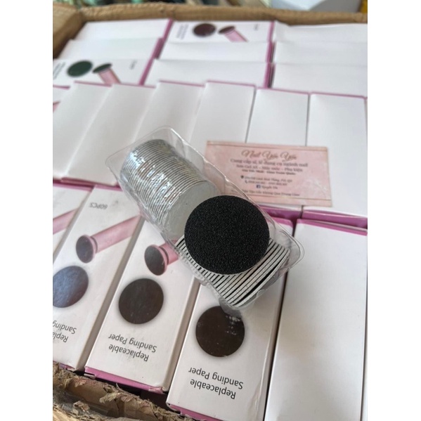 Hộp miếng nhám chà gót 60 miếng