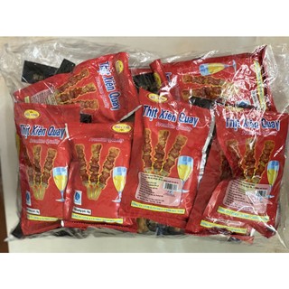snack thịt xiên quay gói 16g