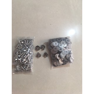 Combo 100 ốc bulon bắt ke máy lạnh