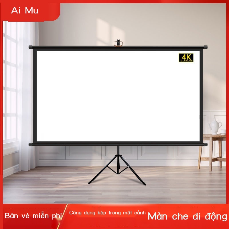 Màn Chiếu 3 Chân Di Động