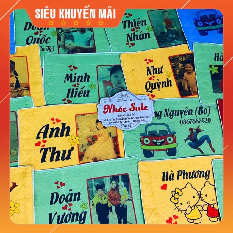 Vỏ gối in hình theo yêu cầu cho bé Nhóc Sule
