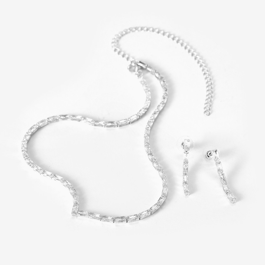 SET DÂY CHUYỂN VÀ BONG TAI PUCINI - PK181 .