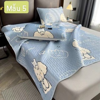 Chiếu điều hòa bo chun cao su non tencel latex cao cấp đủ size 1m6 1m8 2m- Hàng Mới 2023