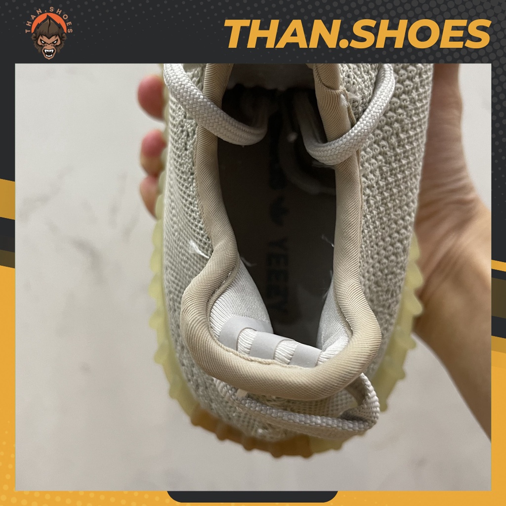 Giày 350 V2 Sesame, Yz 350 Xám Xi Măng - Than.Shoes