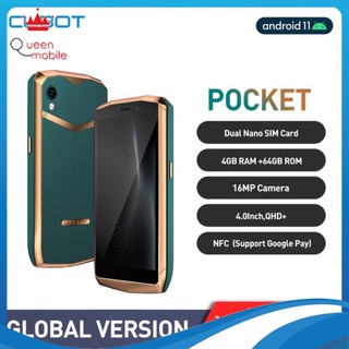 Điện thoại mini android 11 4gb 64gb 4.0 inch t310 quad core, camera nfc 3000mah 2022