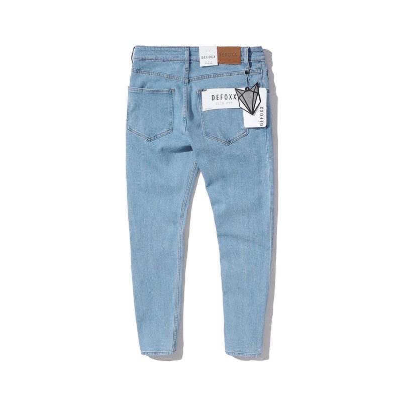 QUẦN BÒ - QUẦN JEAN - DEFOXX - WASH BLUE YA  - FORM SLIM FIT - CODE: 230244
