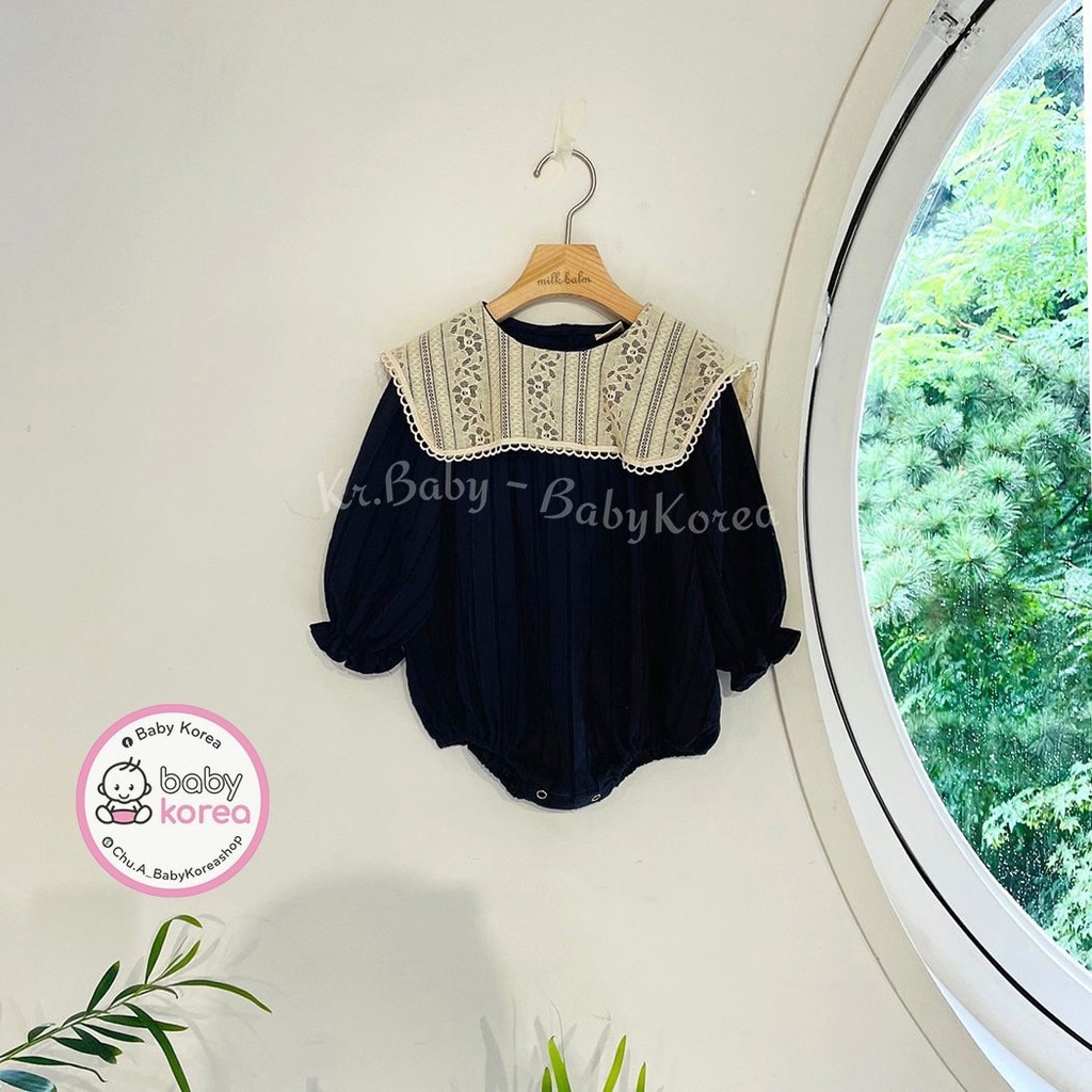 Suit cài cúc đũng MILKBALM made in Korea mùa thu đông cho bé từ 7-13kg thời trang trẻ em BABYKOREA