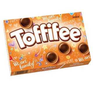 Kẹo caramel mềm phủ socola nhân hạt dẻ toffifee, đức, 125g, storck brand