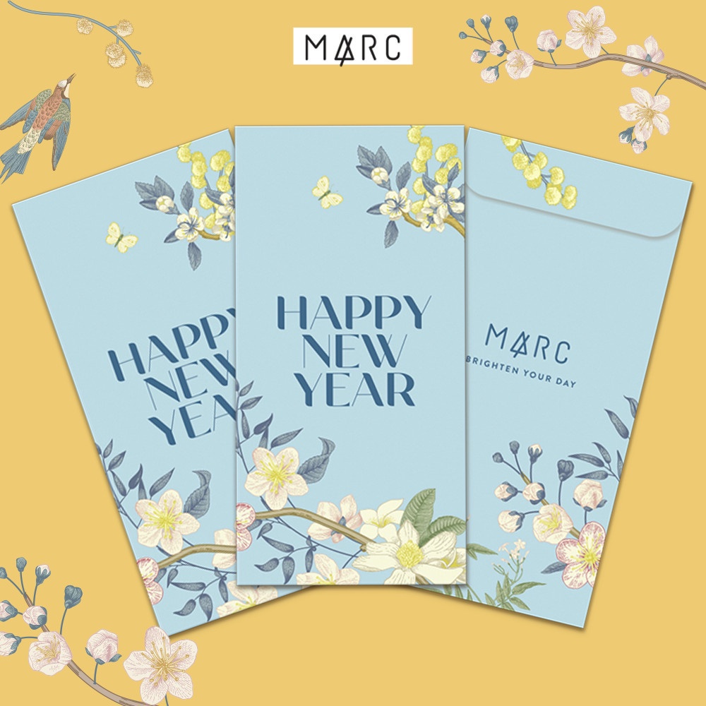 [HD Gift - Quà tặng không bán] Set 3 bao lì xì MARC FASHION BAOLIXI122022