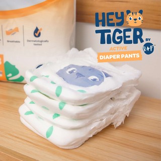 Tã/Bỉm Quần Hey Tiger Jumbo Size L (10-15kg) - 52 miếng