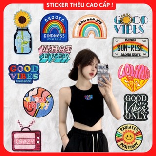 Sticker ủi quần áo - có sẵn keo - làm miếng vá ủi quần áo,miếng ủi thêu quần áo, hình dán quần áo