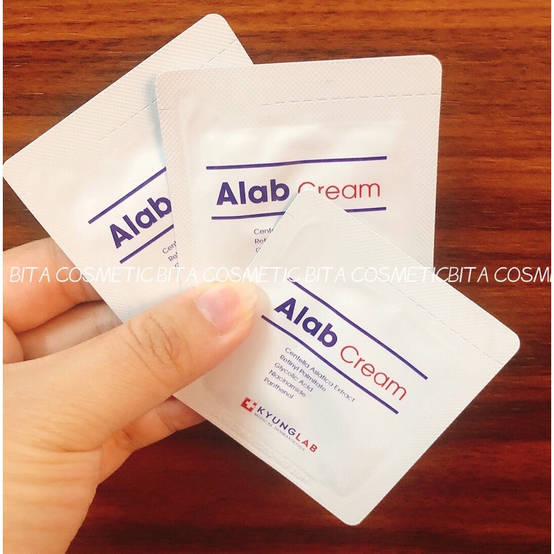 Sample kem dưỡng ẩm Retinol Alab cream Kyung Lab 1,2ml