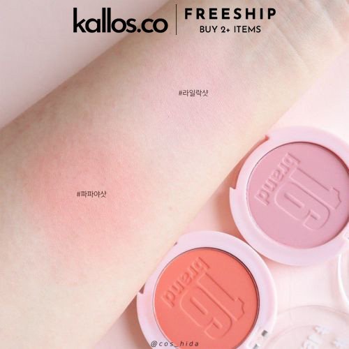Phấn Má Hồng 16 Brand Cheek Shot - Kallos Vietnam