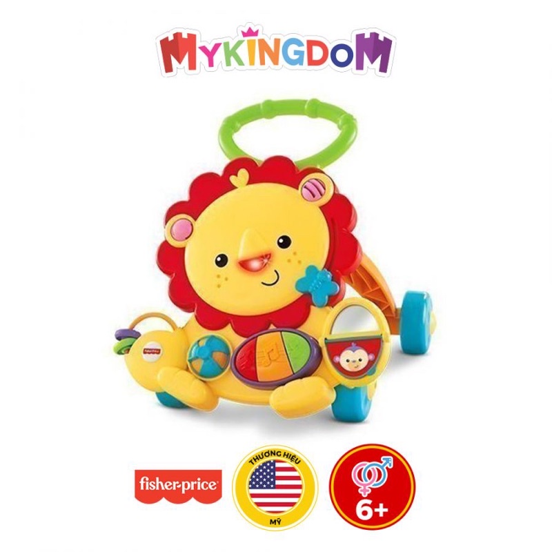 Mẹ & Bé - Xe Tập Đi Fisher Price Sư Tử Âm Nhạc