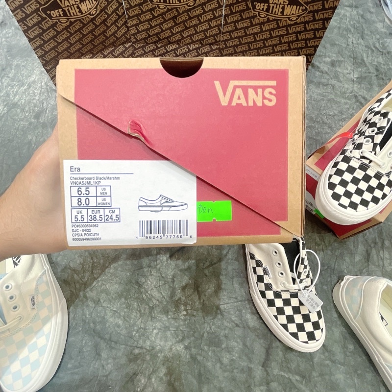 [Tomday] Giày Thể Thao Vans Vault Caro buộc dây - Best Quality