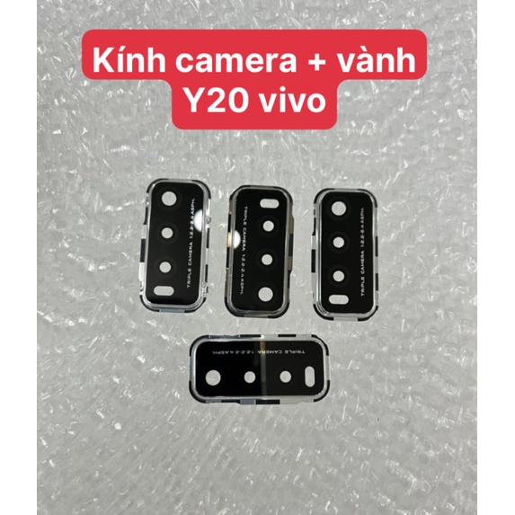 Kính camera + vành Y20/Y20S/Y12S Vivo