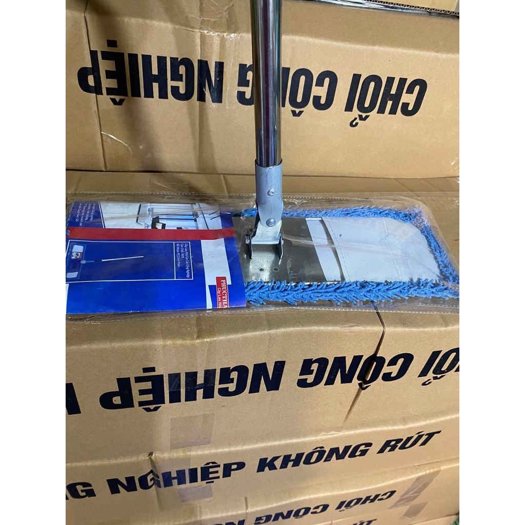 Cây lau sàn công nghiệp (Bản inox)