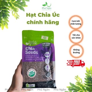 Hạt Chia Úc, absolute organic chia seeds 400gr