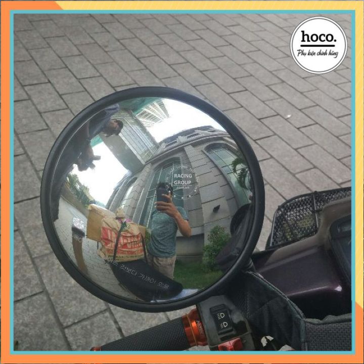 Gương cầu lồi xe máy  xe tải chiếu hậu phía sau 180 độ