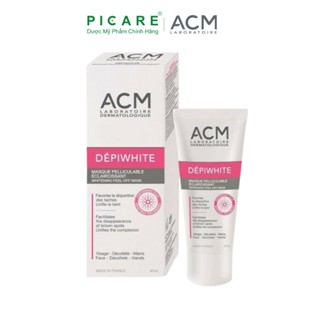 Mặt nạ giúp làm giảm nám sạm đốm nâu ACM Depiwhite Whitening Peel - Off Mask 40ml