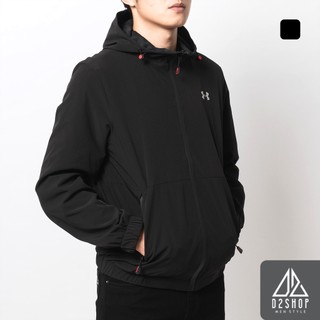Áo khoác nam d2shop, áo khoác dù nam 2 mặt under amor