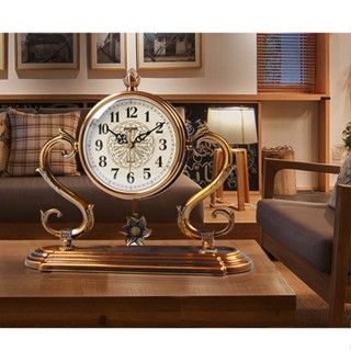 【Cổ điển Đồng hồ quả lắc cổ điển Châu Âu Đồng hồ để bàn Phòng ngủ Cá tính Thời trang sáng tạo