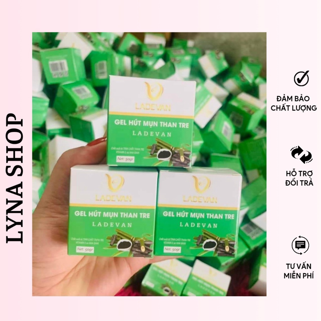 Gel lột mụn than tre Ladevan
