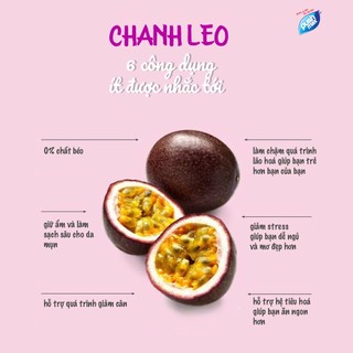 Thùng 24 Lon Nước Trái Cây Pushmax Chanh Leo (320ml x 24 Lon)