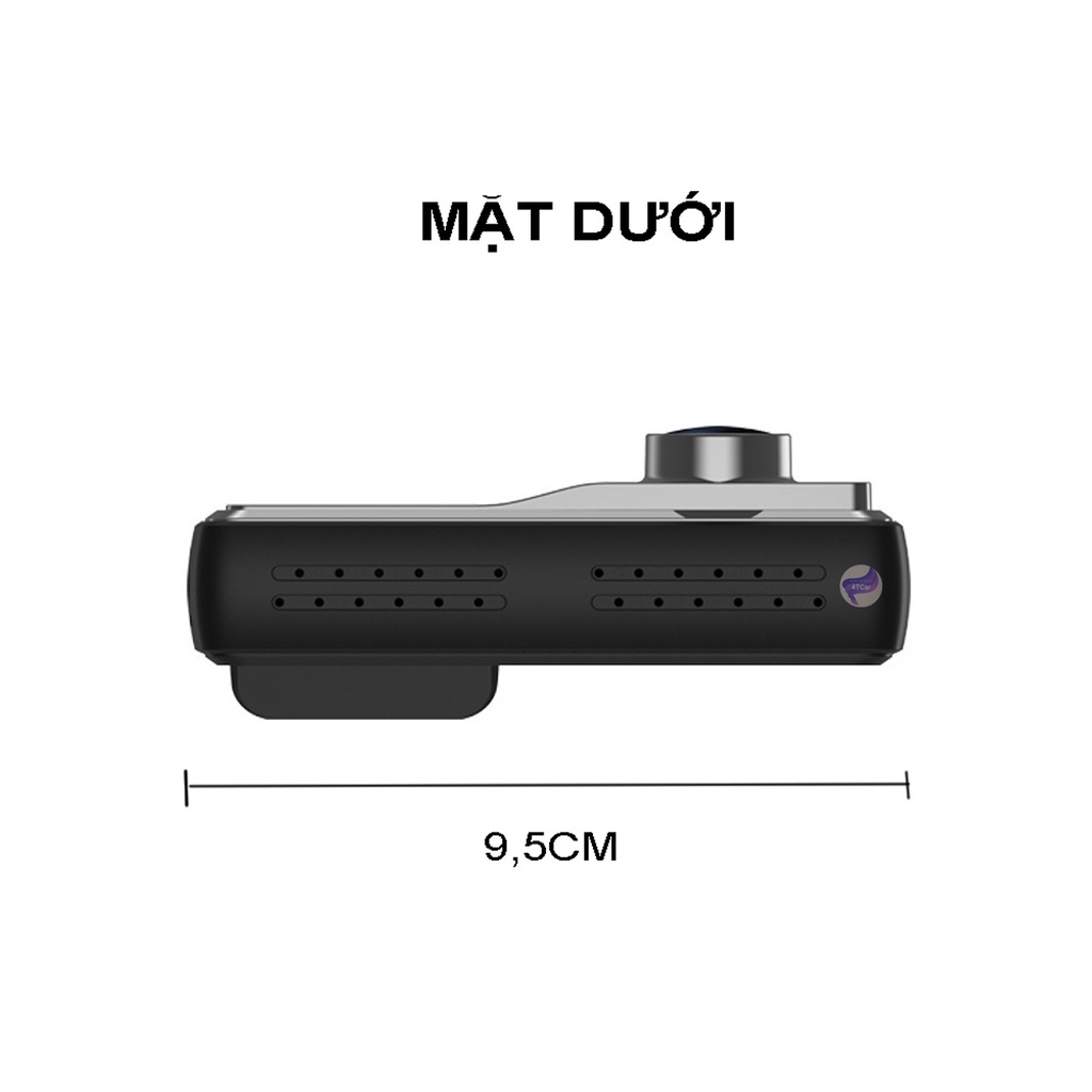 Camera hành trình v8 FullHD 1080p kết nối wifi với điện thoại và màn hình android, thẻ nhớ 64gb, có mic thu âm | BigBuy360 - bigbuy360.vn