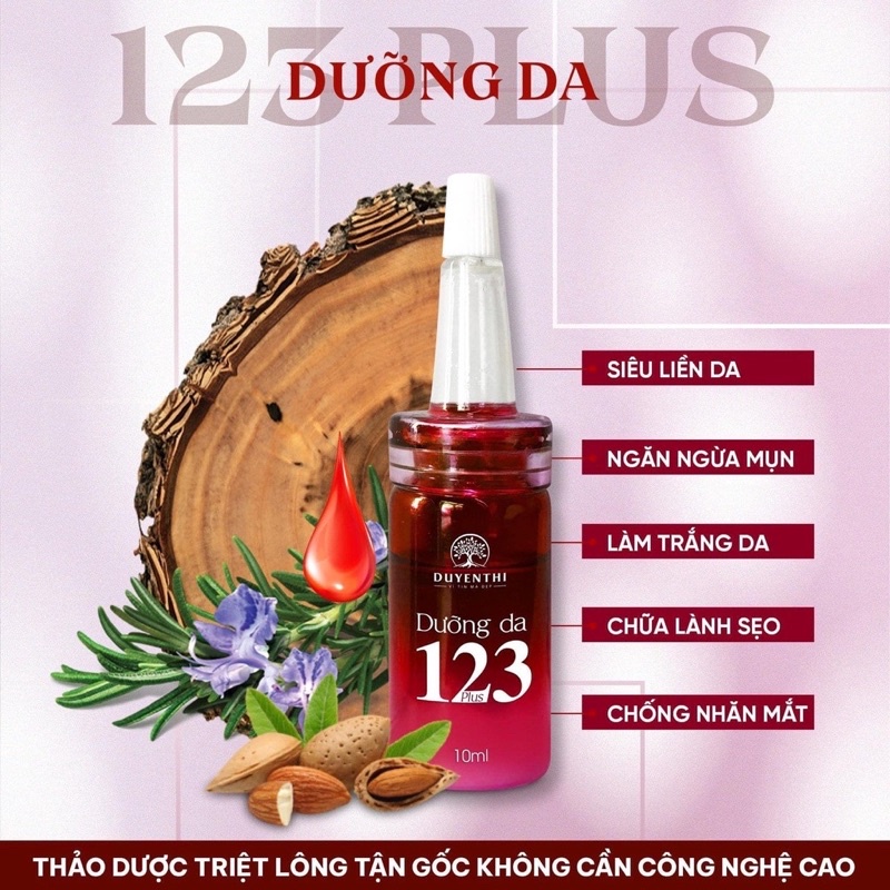 dưỡng da 123 bách y sâm