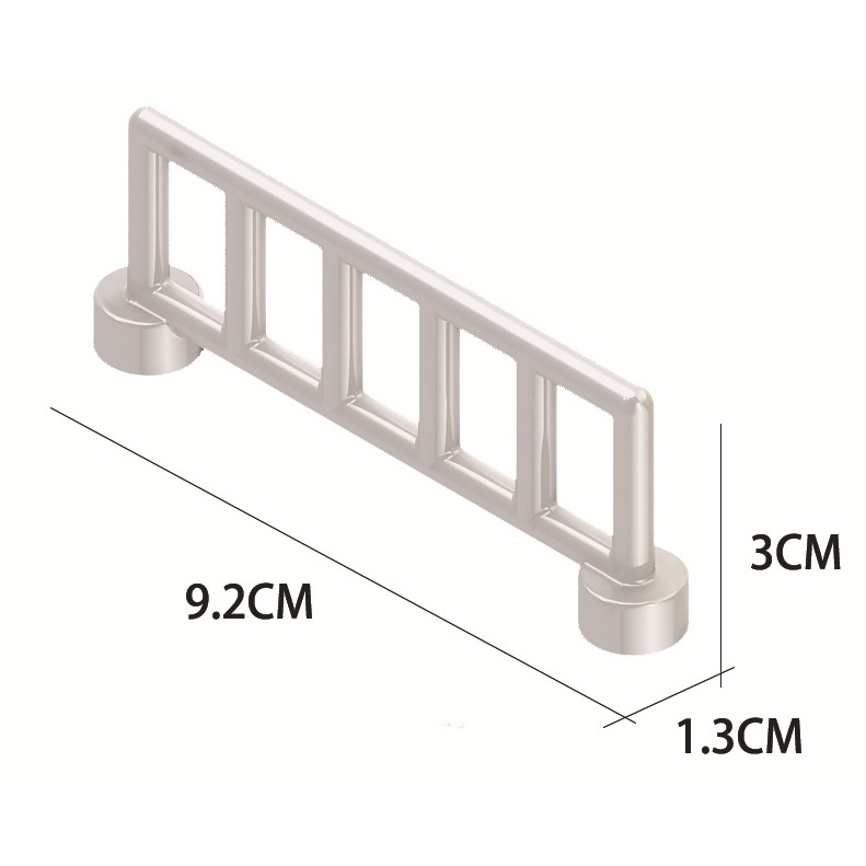 Chi tiết lắp ghép hàng rào, lá cờ , bông hoa - Vinakidstoys