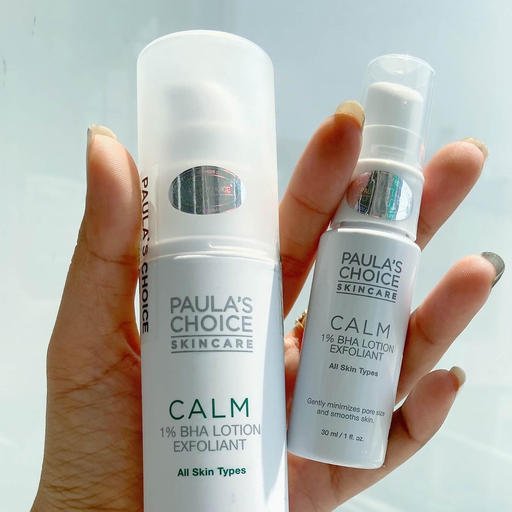 Lotion tẩy da chết dịu nhẹ cho da nhạy cảm Paula's Choice 1% BHA Exfoliant 30ml 9107