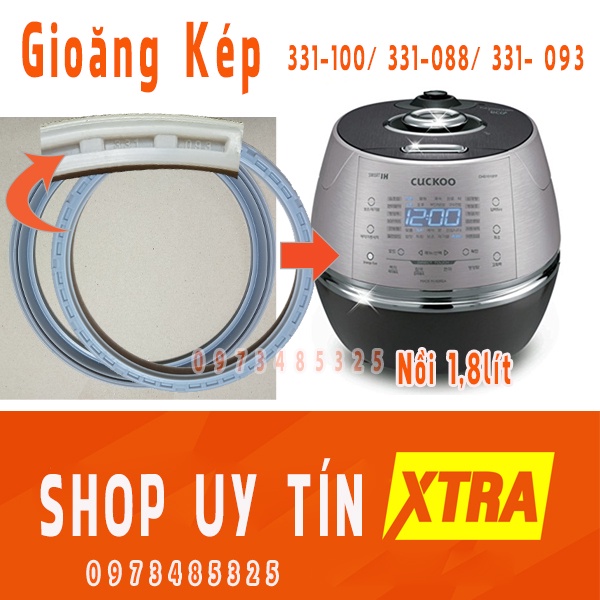 Gioăng kép nồi cơm điện cuckoo DH0685F