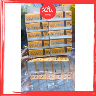 Bịch 10 gói giấy lau gấu trúc - Giấy ăn cao cấp sipao túi rút xiuxinchao